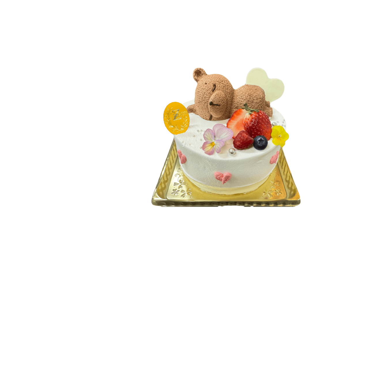 おねんねくまさんデコ